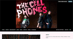 Desktop Screenshot of cellphonesband.com